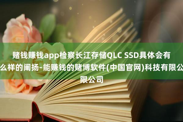 赌钱赚钱app检察长江存储QLC SSD具体会有什么样的阐扬-能赚钱的赌博软件(中国官网)科技有限公司
